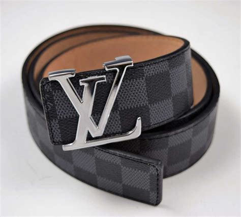 black grey lv belt|black lv belt checkered.